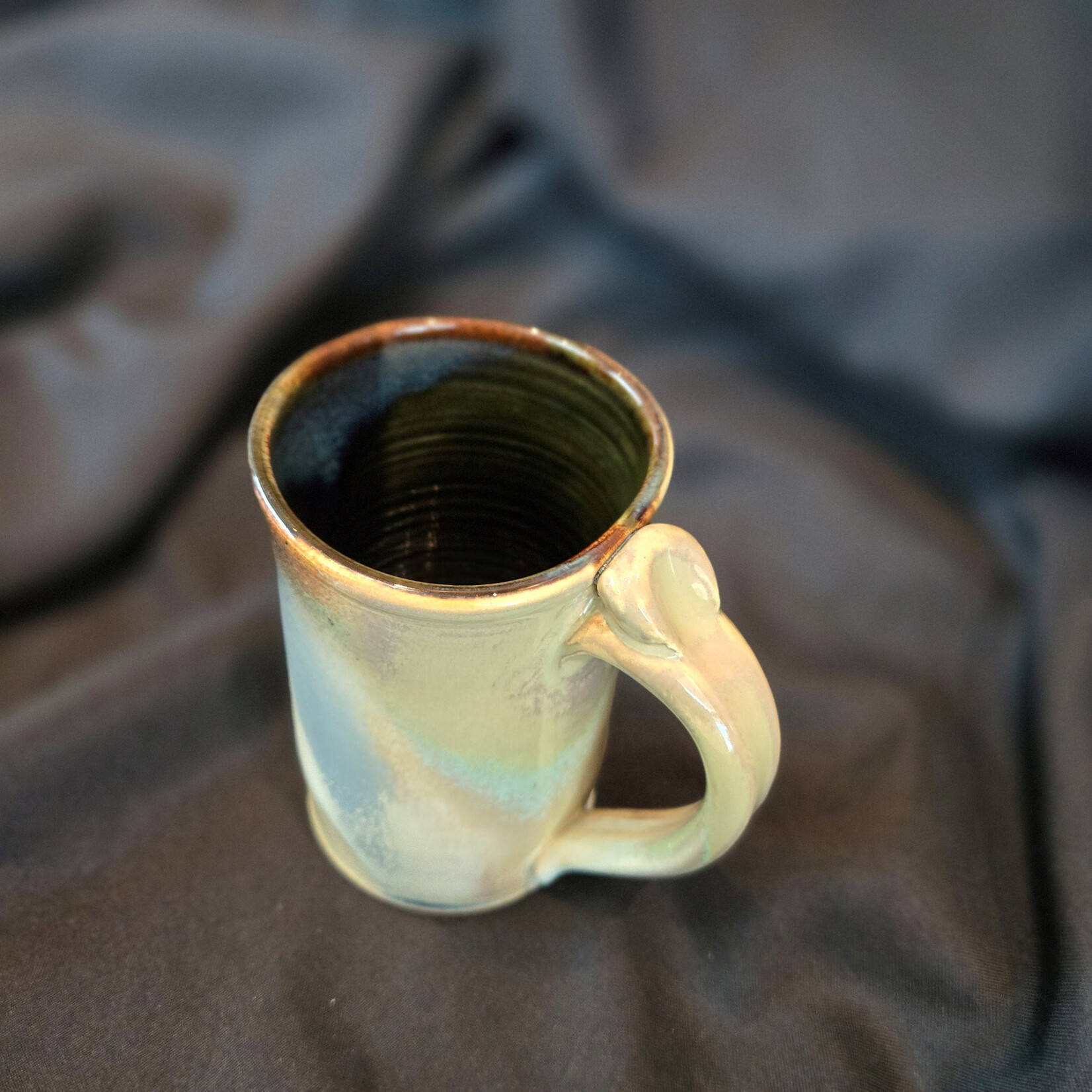 STE Large, green/grey mug