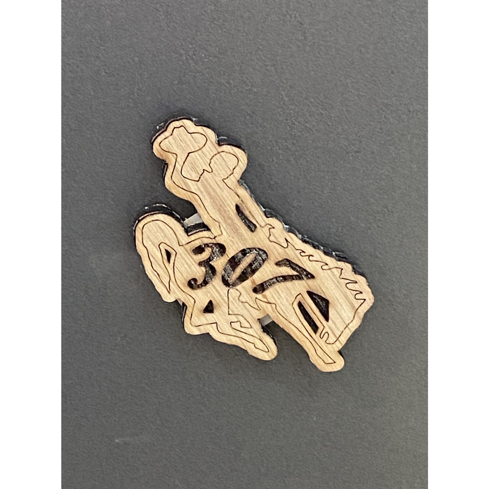 Wyo Cowboy w/307 Magnet