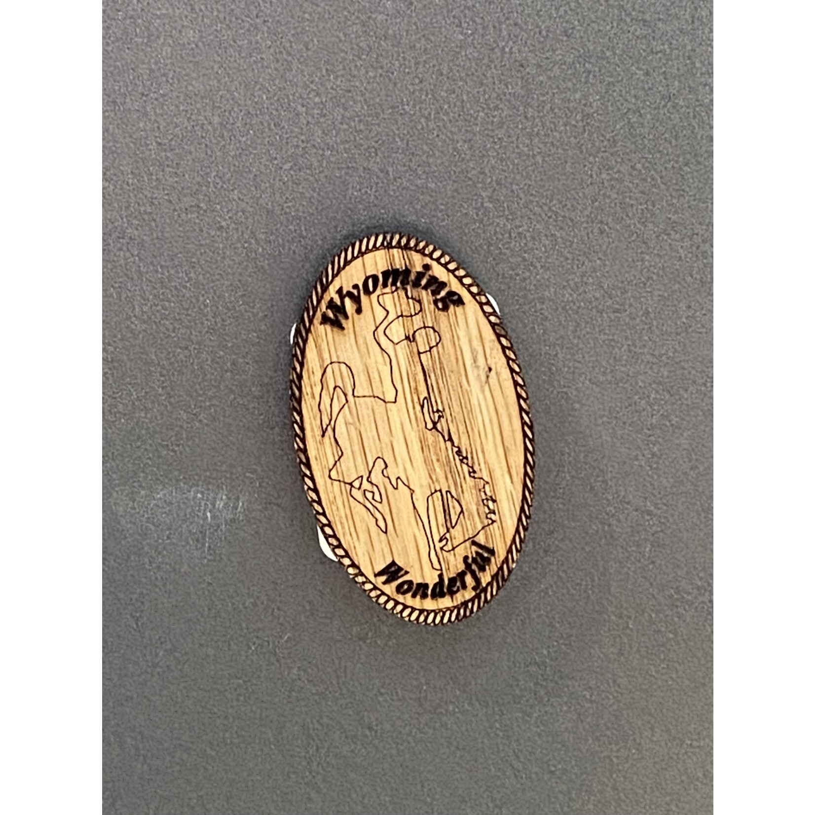 Oval  Wonderful Wyo Magnet