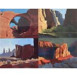 set of 4 Paint Out West Blank Cards