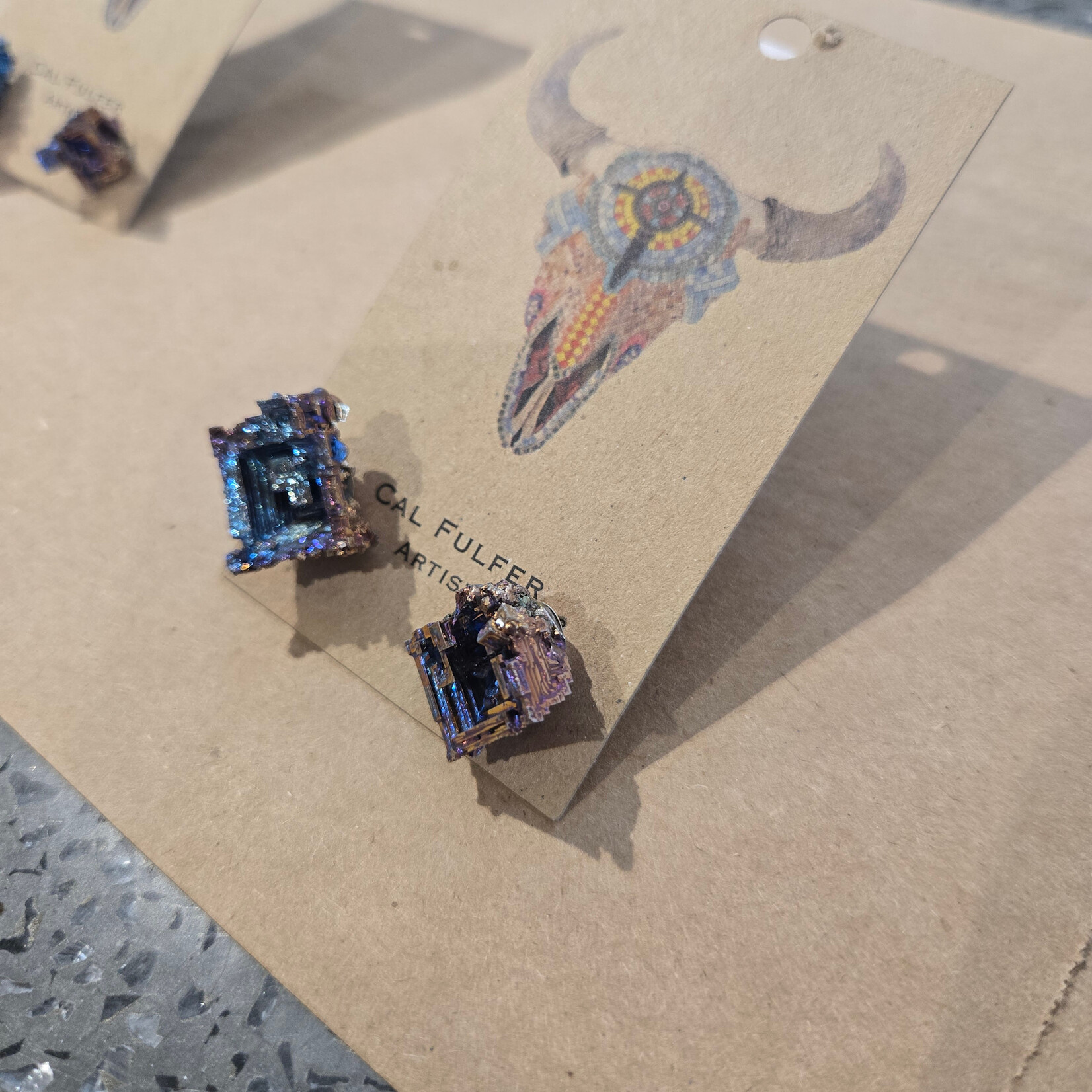 Bismuth Earrings