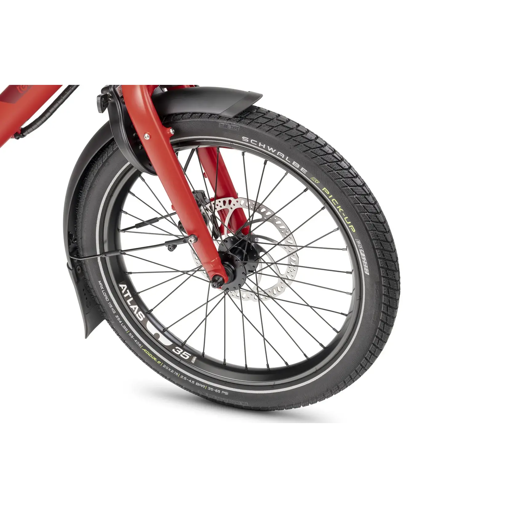Tern Tern Quick Haul Long D9 400W Satin Traffic Red