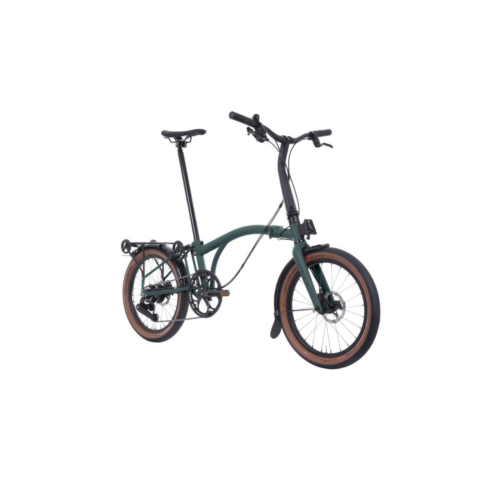 Brompton Brompton G Line w/Rack and Mudguards (8 Speed)