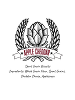 Leaps & Bones Spent Grain Brewery Bites - Apple Cheddar