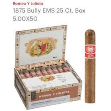 ROMEO Y JULIETA 1875 BULLY ROMEO Y JULIETA 1875 BULLY