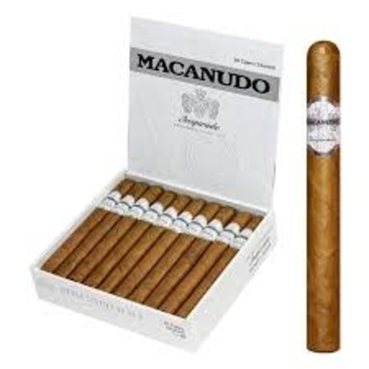 MACANUDO INSPIRADO WHITE MACANUDO INSPIRADO WHITE CHURCHILL 20 CT. BOX