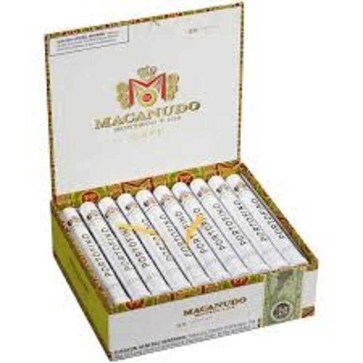 MACANUDO CAFE PORTOFINO TUBOS 25 CT