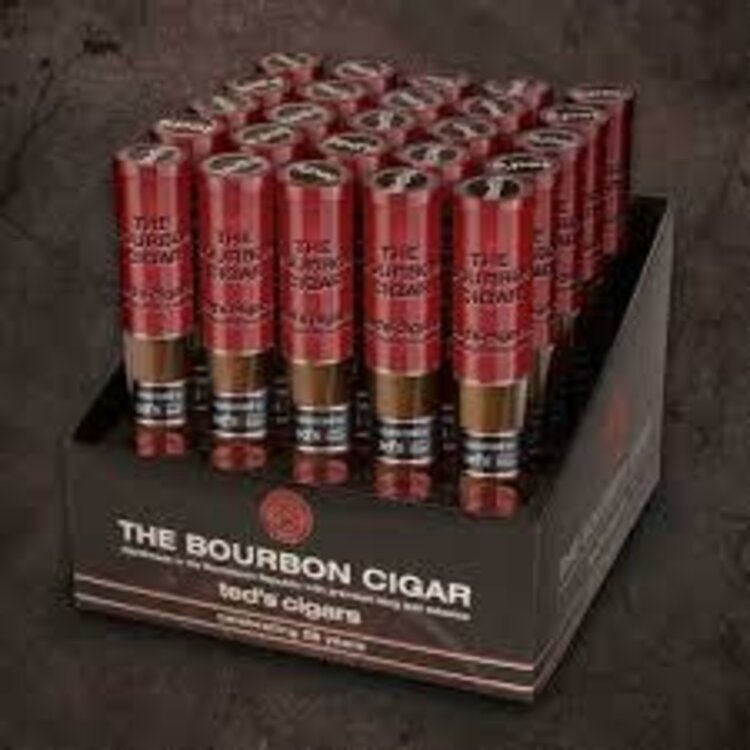 THE BOURBON CIGAR BY THE BOURBON CIGAR BY TED'S 650 GLASS TUBES 25