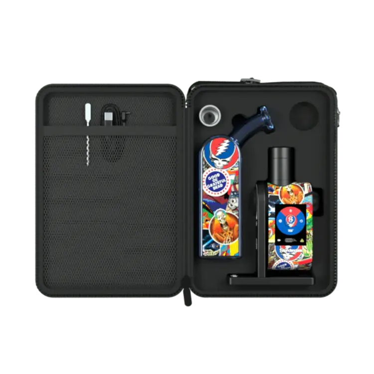 STUNDENGLASS STUNDENGLASS GRATEFUL DEAD MODUL + DOK DELUXE TRAVEL SET - LEGACY PATCHWORK