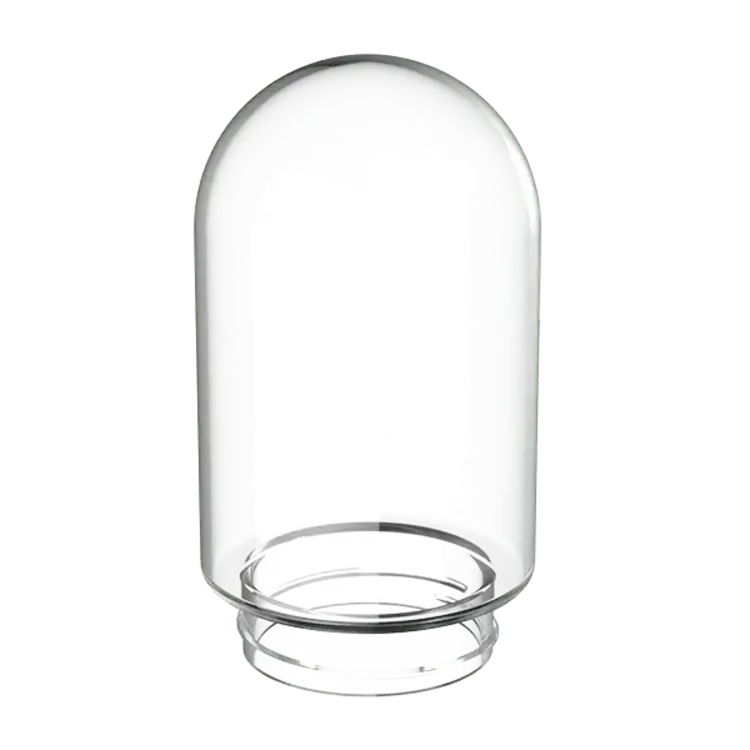 STUNDENGLASS STUNDENGLASS SINGLE GRAY GLASS GLOBE (LARGE)