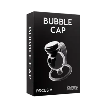 FOCUS V CARTA BUBBLE CAP & TETHER - SMOKE