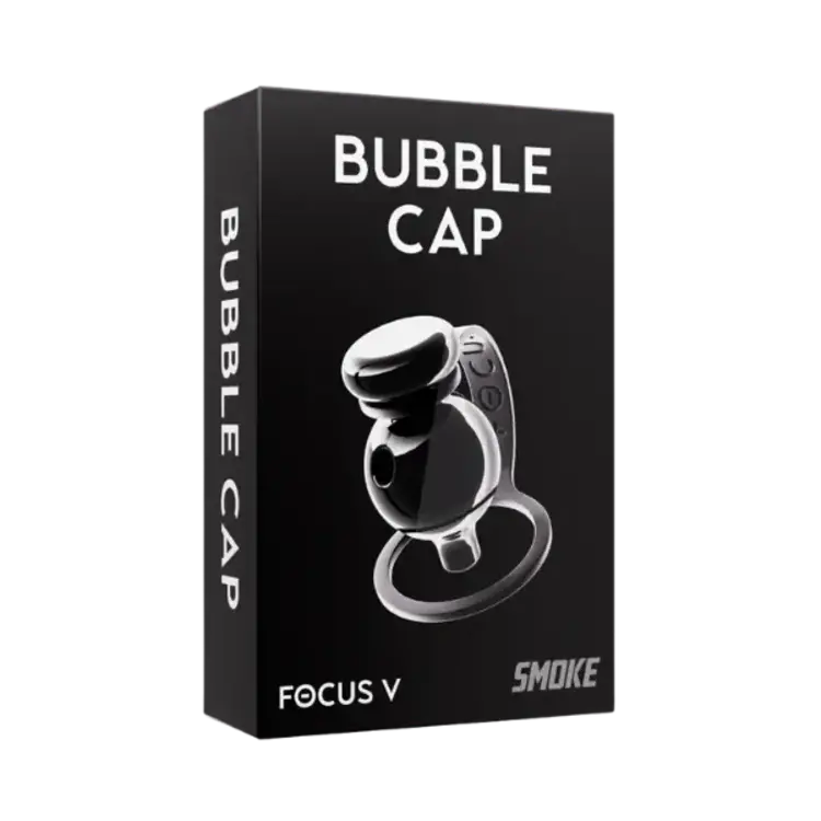 FOCUS V CARTA BUBBLE CAP & TETHER - SMOKE