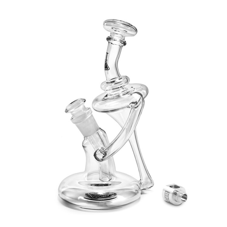 HUNI BADGER HUNI BADGER 710SCIGLASS CYCLONE RECYCLER BUBBLER KIT (14MM)