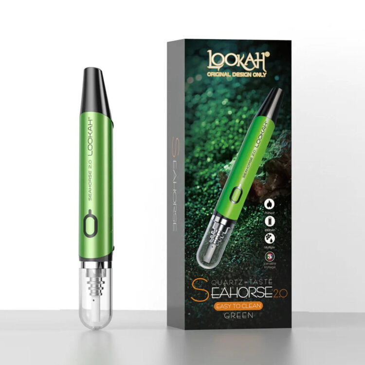 LOOKAH LOOKAH SEAHORSE 2.0 WAX DAB PEN | ELECTRIC NECTAR COLLECTOR
