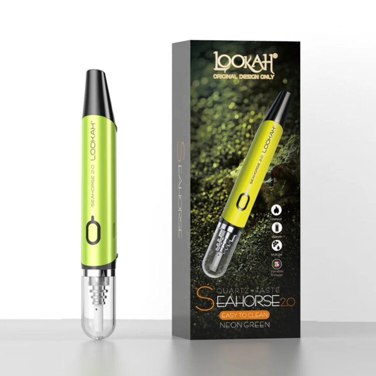 LOOKAH LOOKAH SEAHORSE 2.0 WAX DAB PEN | ELECTRIC NECTAR COLLECTOR
