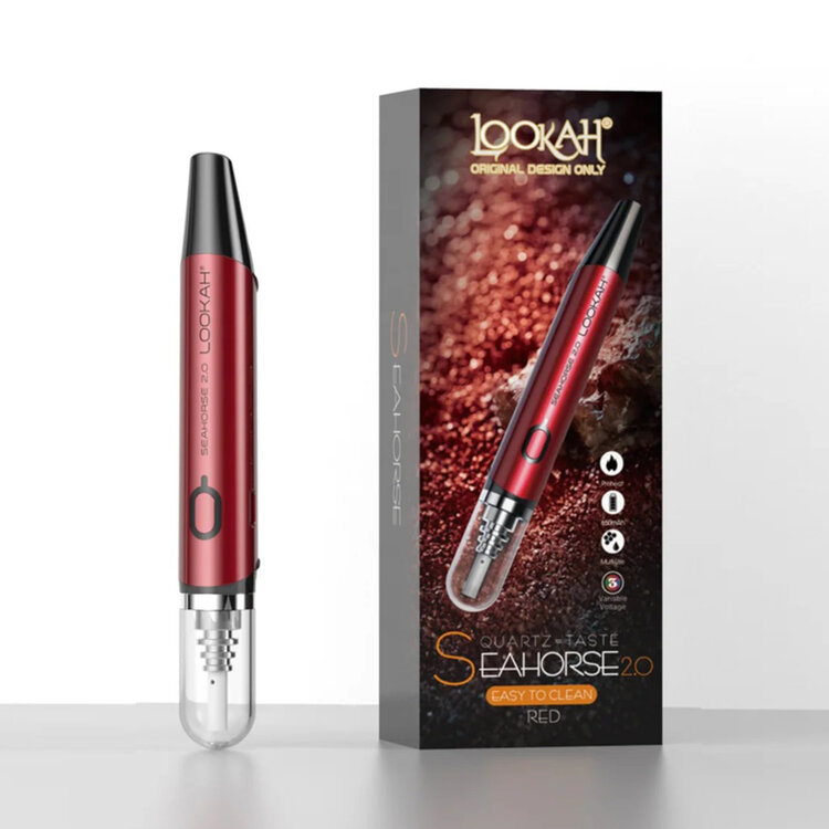 LOOKAH LOOKAH SEAHORSE 2.0 WAX DAB PEN | ELECTRIC NECTAR COLLECTOR