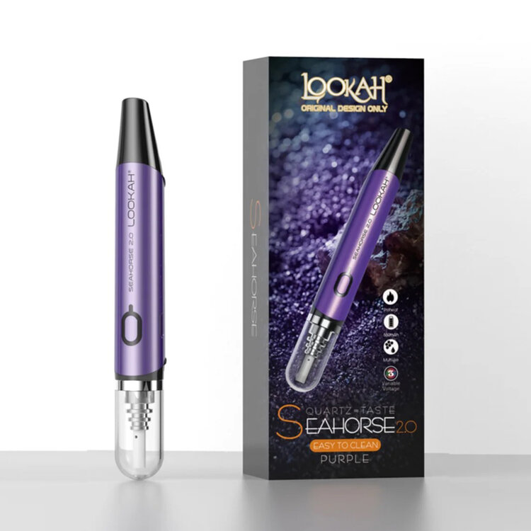 LOOKAH LOOKAH SEAHORSE 2.0 WAX DAB PEN | ELECTRIC NECTAR COLLECTOR