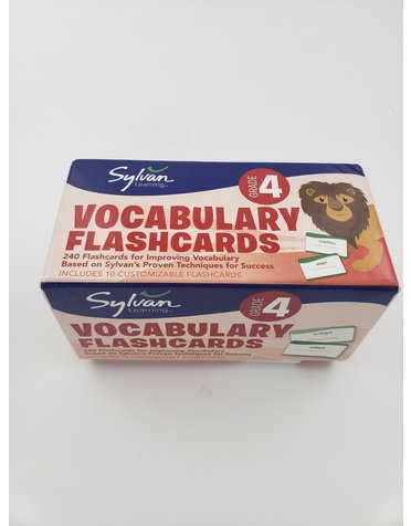 Sylvan Learning Vocabulary Flashcards Grade 4