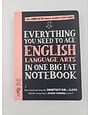 Workman Publishing Everything You Need To Ace English Language Arts in One Big Fat Notebook