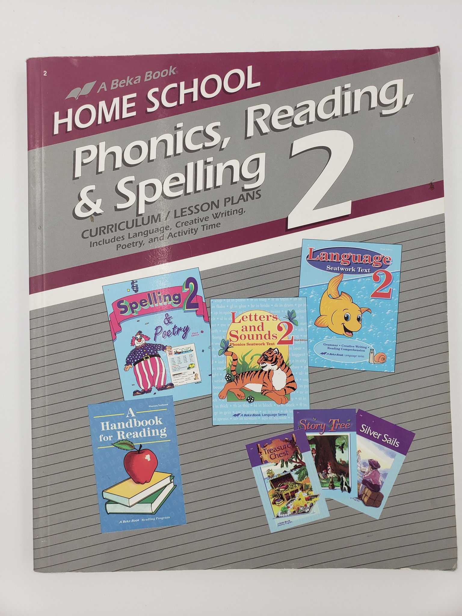 Abeka Home School Phonics, Reading & Spelling 2 (Curriculum/Lesson Plans