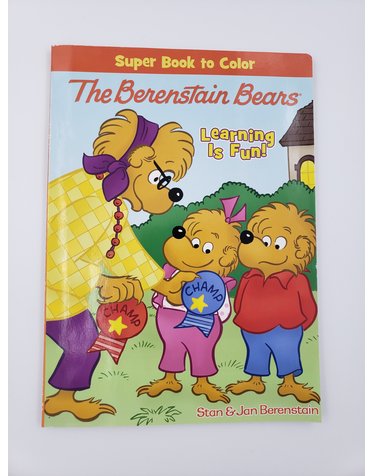 Stan & Jan Berenstain The Berenstain Bears: Super Book to Color