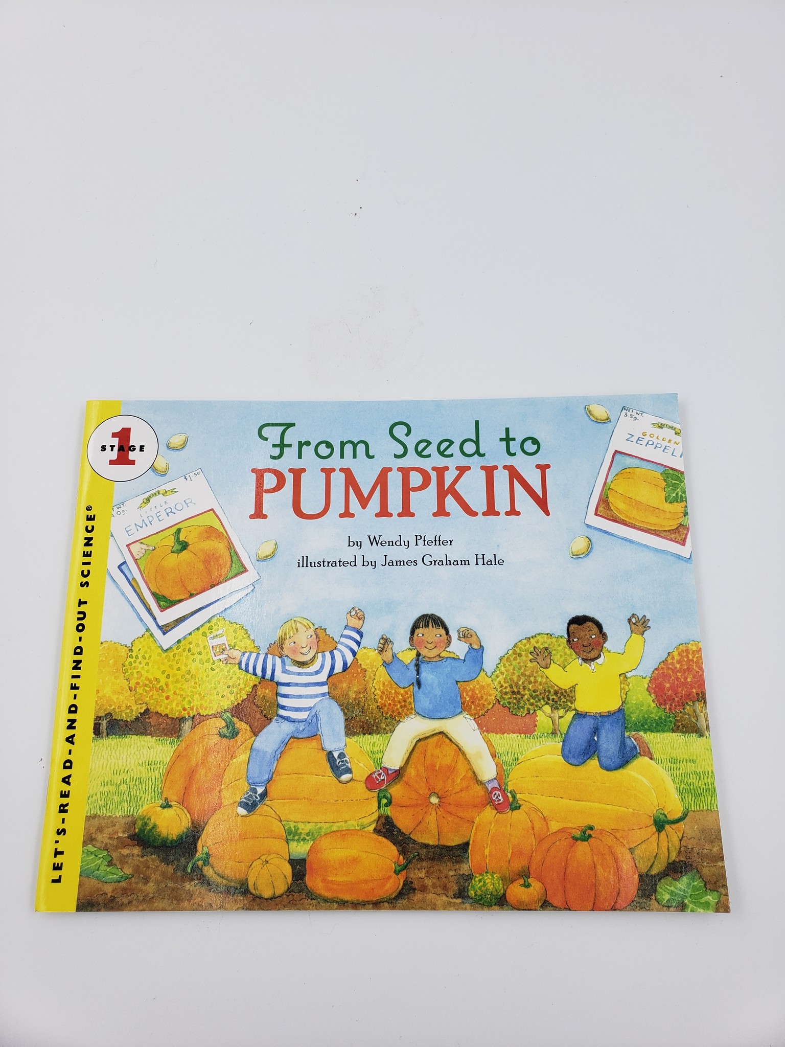 From Seed to Pumpkin by Wendy Pfeffer - Little Bear Homeschool Shoppe