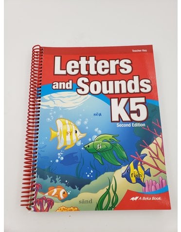 Abeka Abeka Letters and Sounds K5 Teacher Key