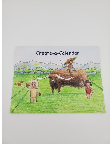 Avyx Inc. Create - a - Calendar Coloring Book