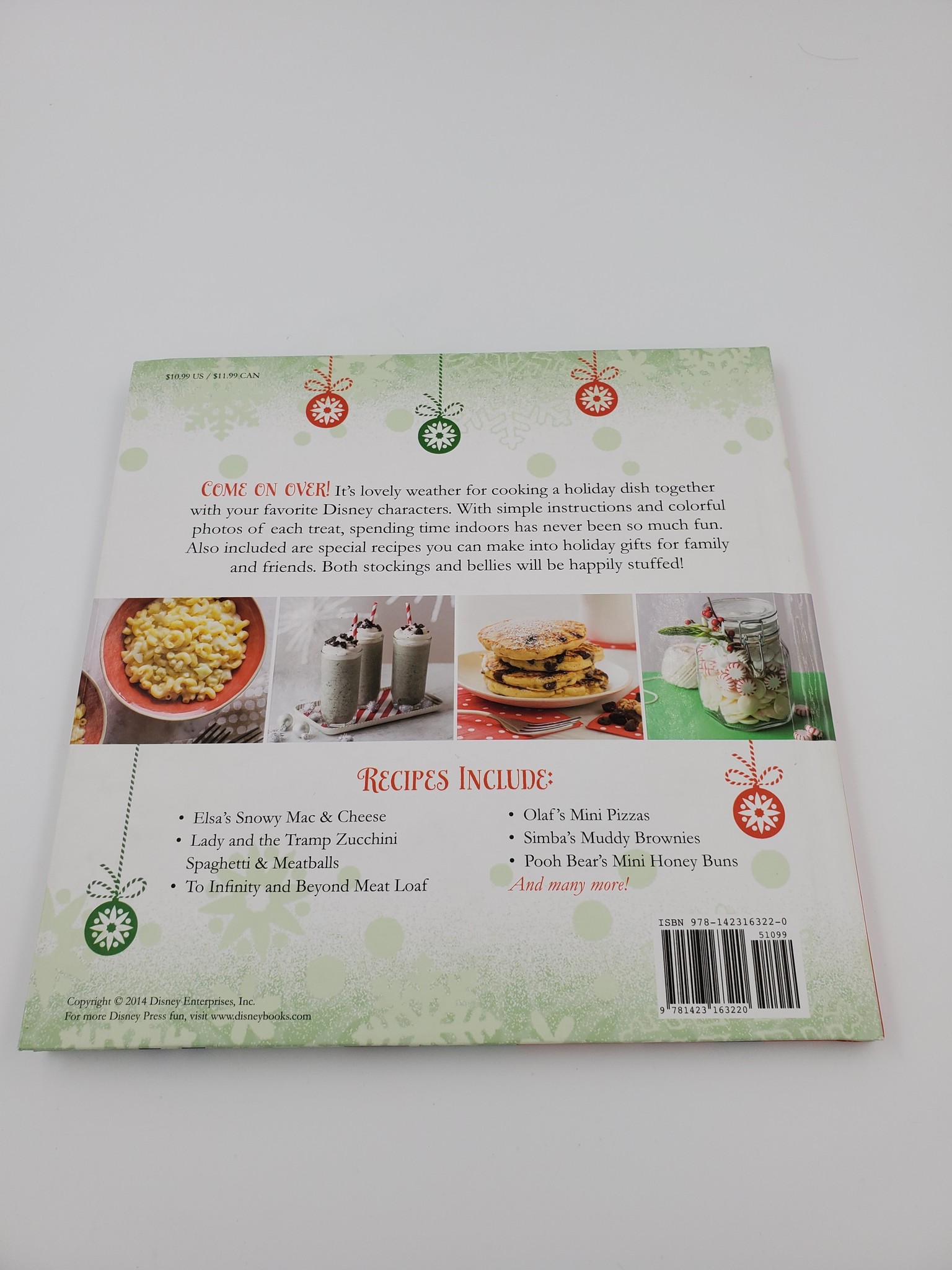 Disney A Merry Christmas Cookbook 