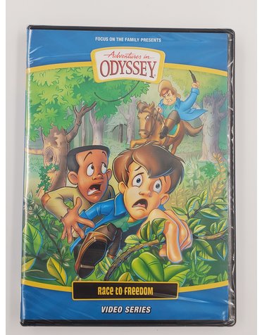 Focus On The Family Adventures in Odyssey: Race to Freedom Video Series (Brand New)