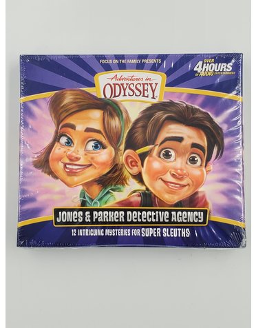 Focus On The Family The Adventures in Odyssey: Jones & Parker Detective Agency (Brand New)