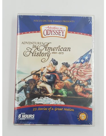 Focus On The Family Adventures in Odyssey: Adventures in American History 1620-1975 (Brand New)