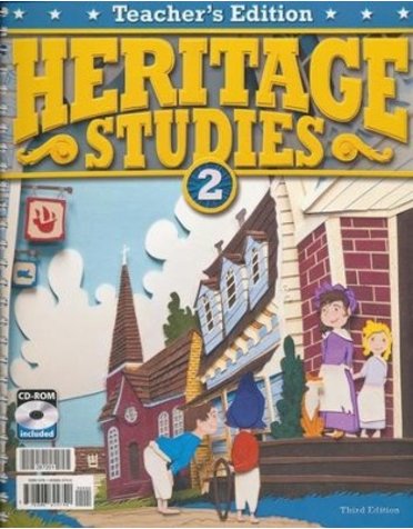 BJU Press Heritage Studies 2 Teacher's Edition 3rd Edition