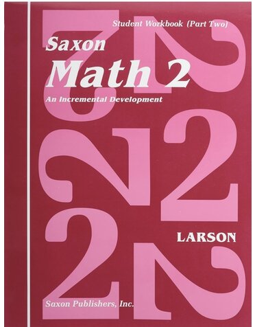 Saxon Saxon Math 2 Student Workbook Part 2