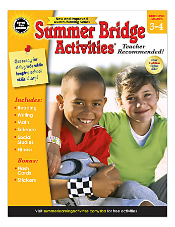 Summer Learning Activities Summer Bridge Activities Grades 3-4