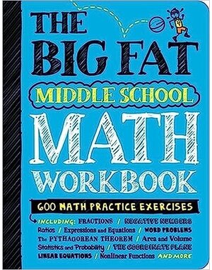 Workman Publishing The Big Fat Middle School Math Workbook **BRAND NEW**