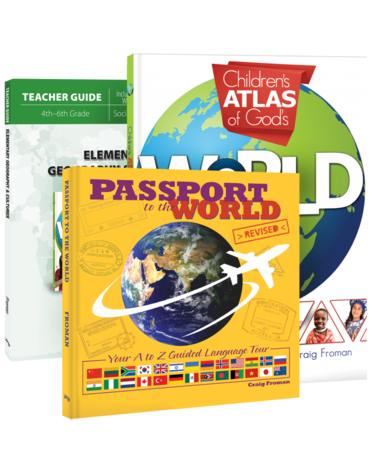 Masterbooks Elementary Geography & Cultures (Curriculum Pack)