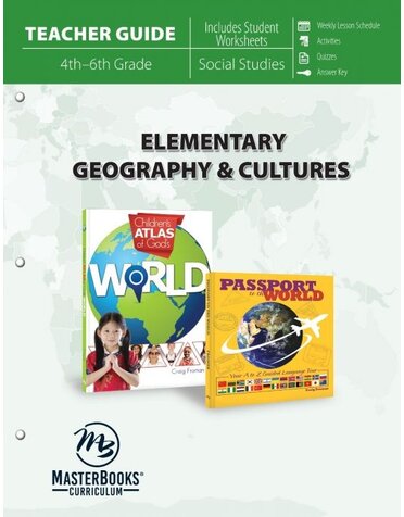 Masterbooks Elementary Geography & Cultures (Teacher Guide)