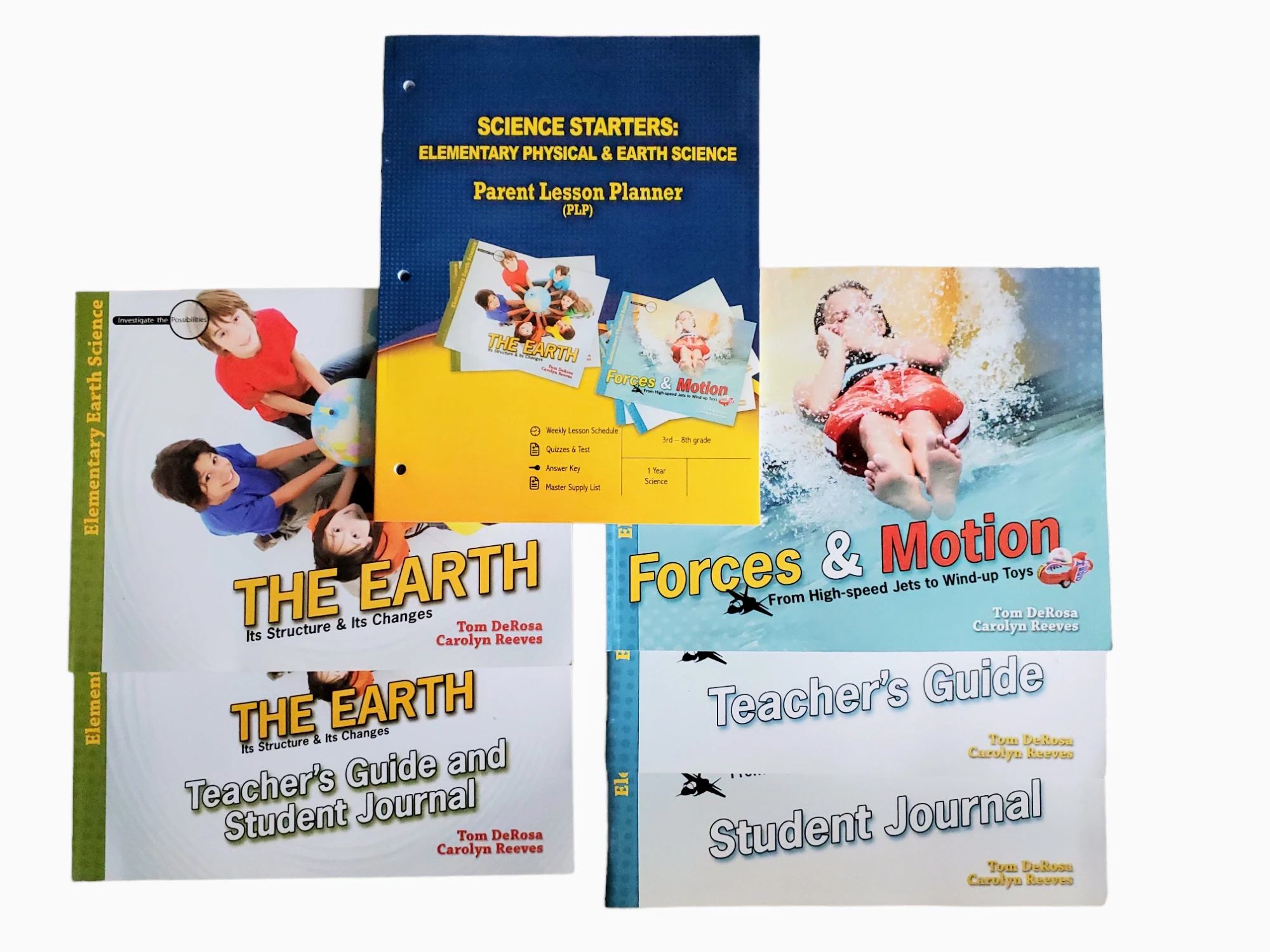 Masterbooks Science Starters Elementary Physical & Earth Science (6 books in set)