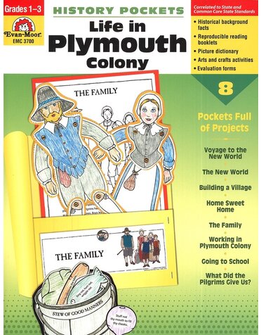 Evan-Moor Life in Plymouth Colony