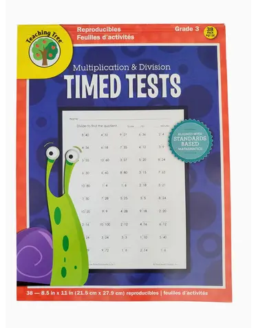 Teaching Tree Teaching Tree: Multiplication & Division Timed Tests