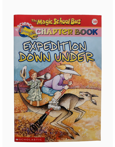 Scholastic The Magic School Bus Chapter Book #10: Expedition Down Under