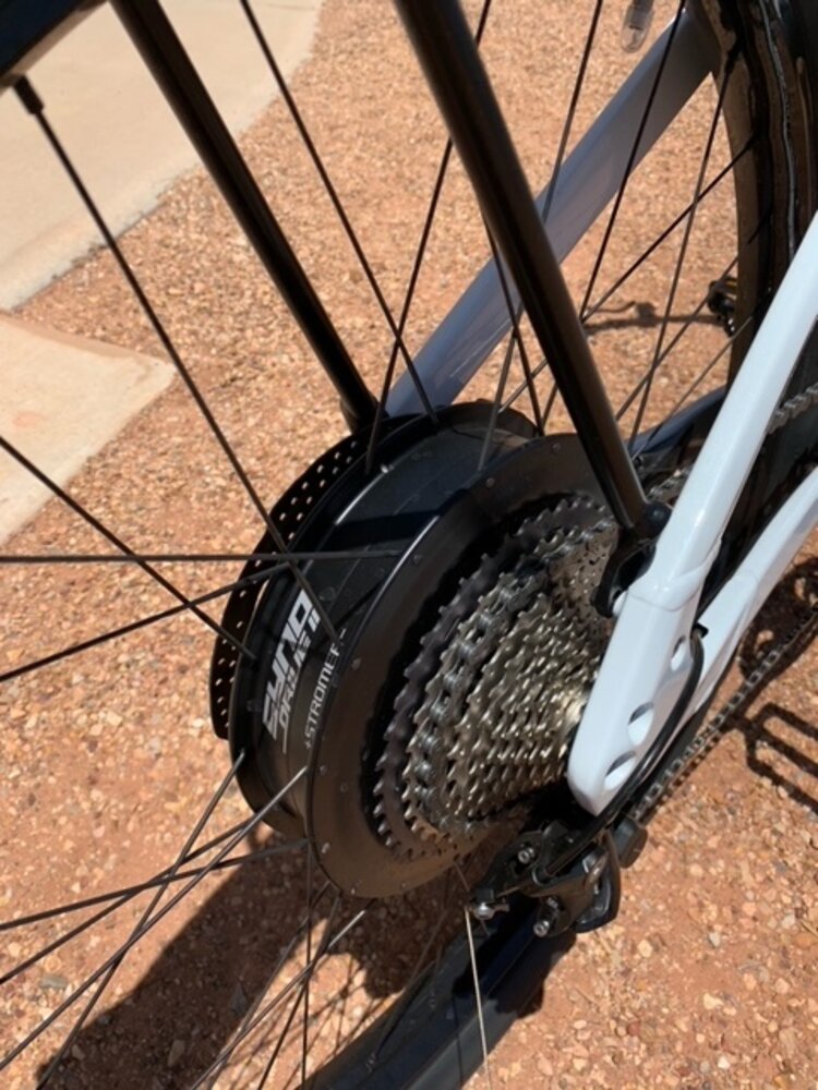 Stromer ST3  - Pearl White - Suspension Fork and Seat - Medium Comfort