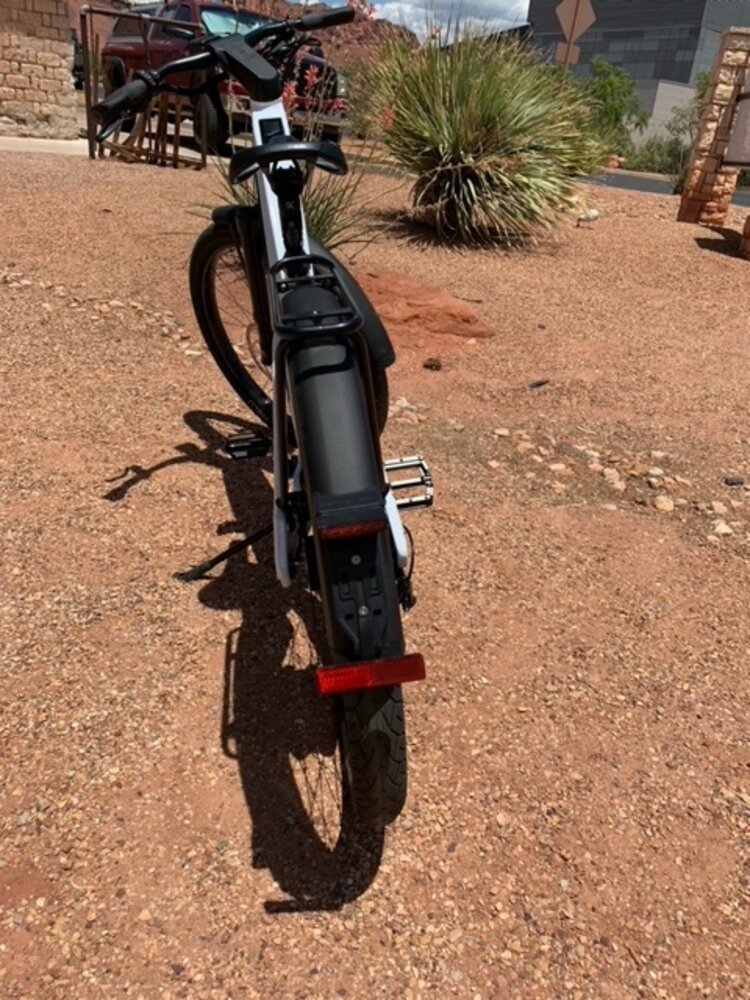 Stromer ST3  - Pearl White - Suspension Fork and Seat - Medium Comfort