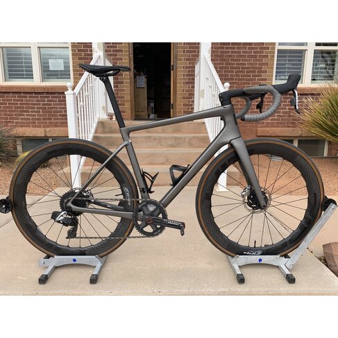 ENVE Composites Enve Melee Custom Build - Red AXS 1x12 - Zipp 454 NSW - Rotor Power Meter -