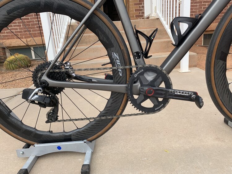 ENVE Composites Enve Melee Custom Build - Red AXS 1x12 - Zipp 454 NSW - Rotor Power Meter -