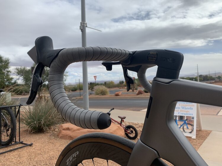 ENVE Composites Enve Melee Custom Build - Red AXS 1x12 - Zipp 454 NSW - Rotor Power Meter -