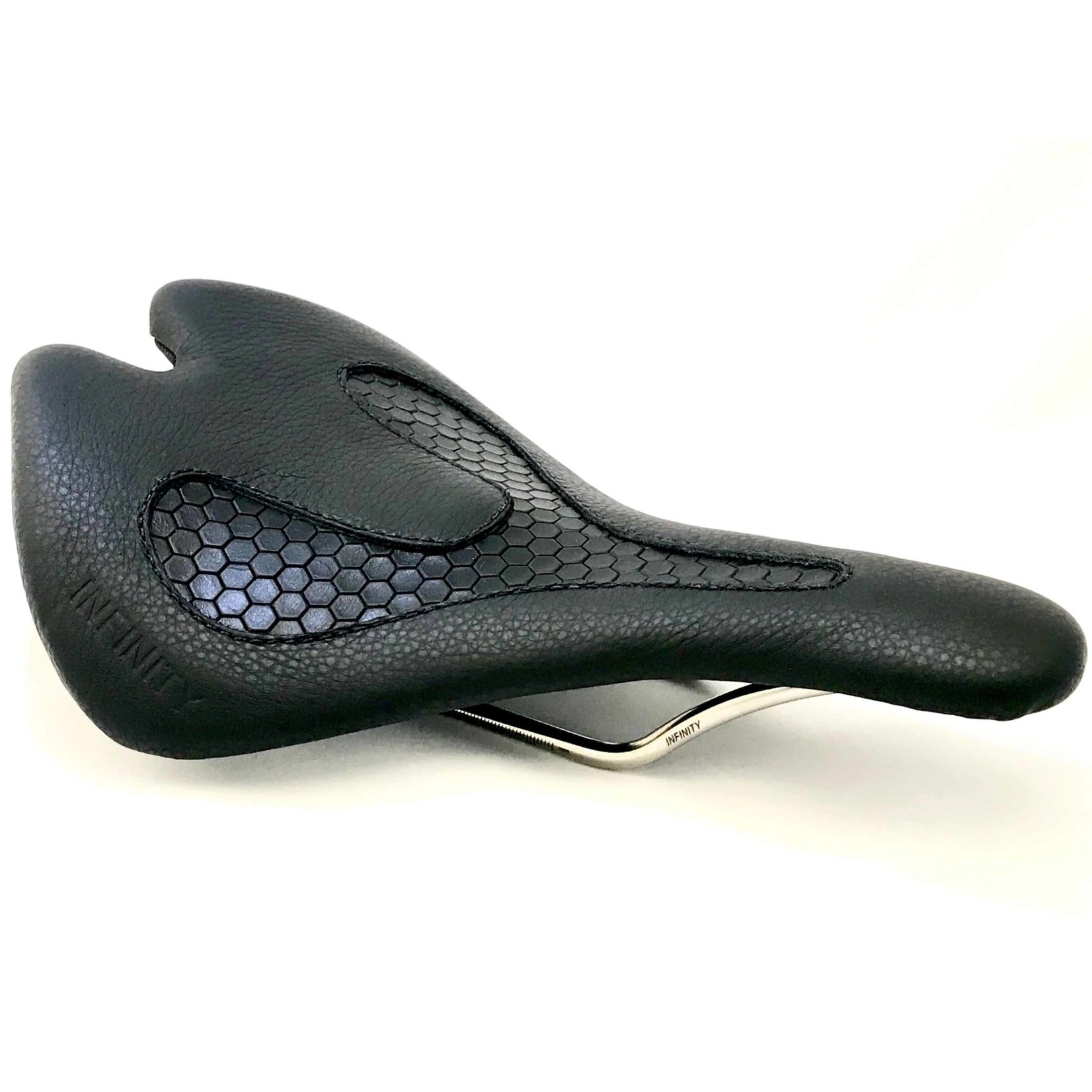 Infinity Elite Bike Seat - E1X - Polished Stainless Rails