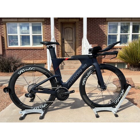 Argon 18 Argon 18 E-119 Disc Tri - Kailua Full Moon - 2x12 Red AXS - Rolf Prima  - Rotor Crank