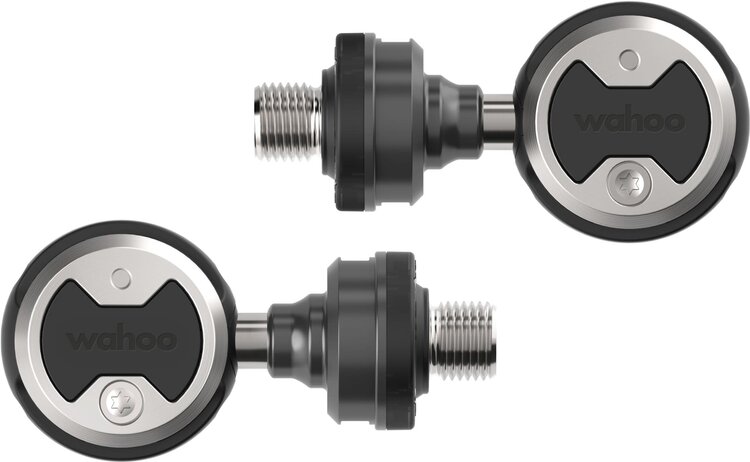 Wahoo PowrLink Zero Pedals - Stainless - Dual Sided